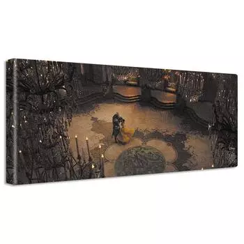 Плакат Disney Belle Beast Красавица и чудовище 30 см x Сделано в Японии 78,5 см dsny-w-1701-06 коричневый