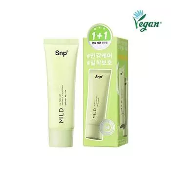 [План 1+1] Мягкий солнцезащитный крем SNP UV Perfect Air Double Plan (50 мл + 50 мл), корейский солнцезащитный крем