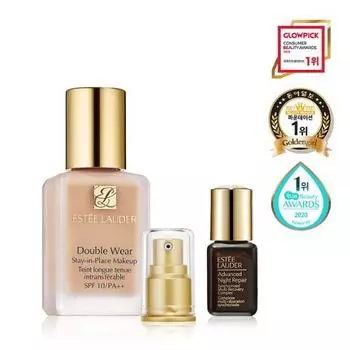 План тональной основы Estee Lauder Double Wear (+насосное устройство, коричневый флакон сыворотки 7 мл подарок)/Выберите 1 отдельный элемент [Single item] Pumper