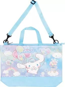 Планирование Сумка-тоут Sanrio Zipper 2WAY Cinnamoroll Pastel Balloon H31 x W42 x SBF539 J s D7.5cm