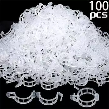 Plant Support Clips Reusable Plastic Plant Vine Protection Grafting Fixing Tools For Vegetable Tomato Garden Supplies