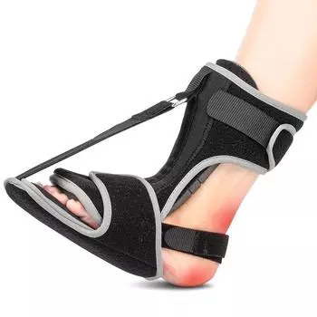 Plantar Fasciitis Night Splint Adjustable Sponge Padding Ankle Arch Support Stretch Boot Tendonitis Relief Foot Drop Brace