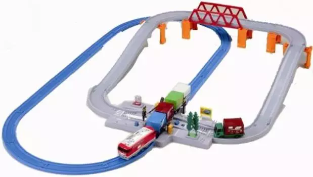 Plarail EF510 Красный гром Фумикири набор