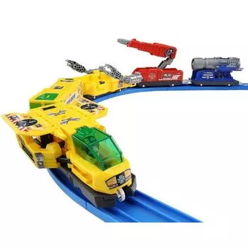 Plarail hyper builder powered liner hypercargo transport set