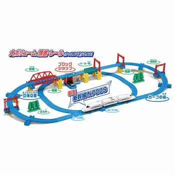 Plarail Lots of cool things Shinkansen N700S 3D layout set
