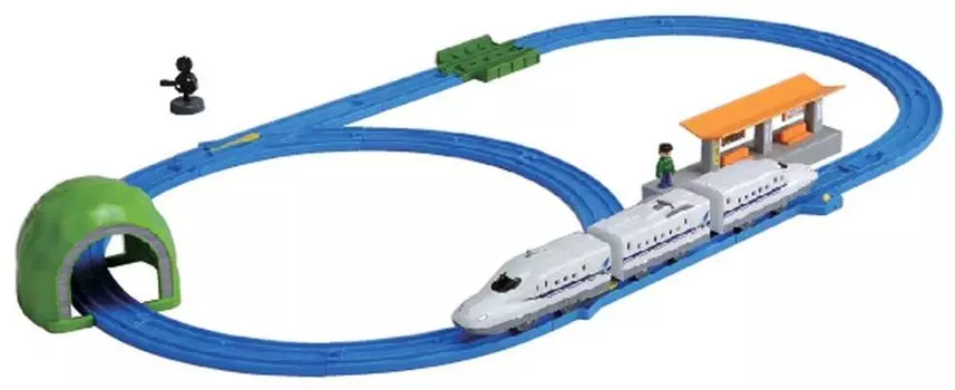 Plarail N700A Shinkansen Базовый комплект Plarail Первый DVD включен