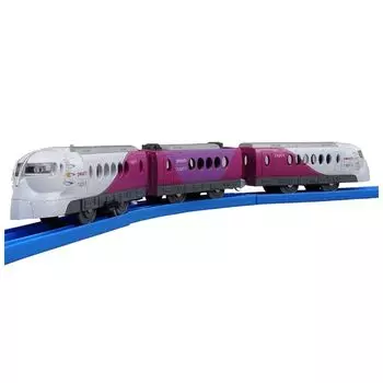 Plarail, я тоже тебя люблю! Весёлая серия паровозиков Peach x Rapit happy liner