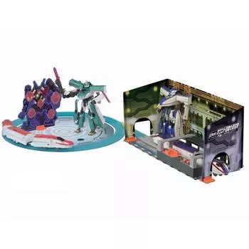 Plarail Shinkansen Transformation Robot Shinkalion Sound Super Evolution Laboratory Base Rail Set