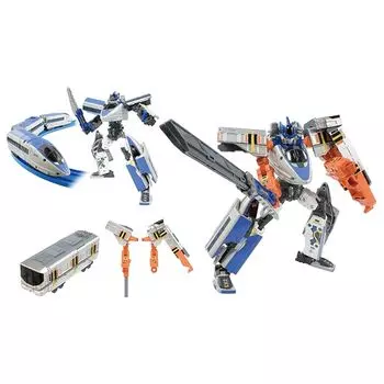 Plarail Shinkansen transformation robot Shinkalion Z 500 Osaka Kanjo set