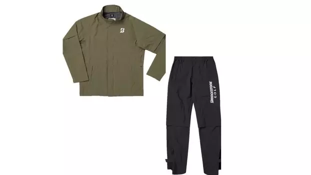 Плащ Mizukami Rain Set 84G03 KH M [Bridgestone Golf] Мужской