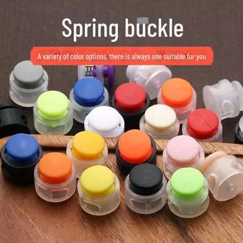 Plastic Double-Hole Spring Buckle for Elastic Rope