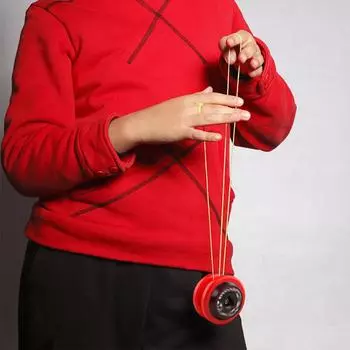 Plastic Responsive Yoyo Ball Entertaining Prop with Rope Rotating YoYo Ball Toy Looping Yoyo Ball Toy for Kid Entertainment Gift
