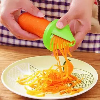 Plastic Spiral Vegetable Chopper Peeler Multifunctional Kitchen Tool Manual Potato Carrot Cucumber Rotary Chopper Grater розы красного