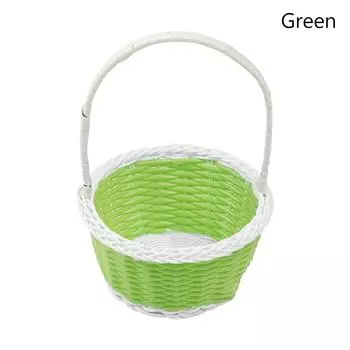 Plastic Vine Storage Baskets Shopping Storage Hamper Basket For Plant Home Wedding