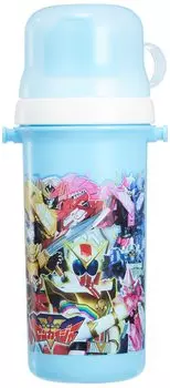 Пластиковая бутылка прямого питья Kikai Sentai Zenkaiger с чашкой KBCD5