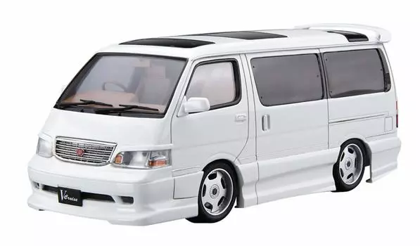 Пластиковая модель Aoshima Bunka Kyozaisha 124 The Tuned Car Series No.25 Toyota Azmax KZH100 Hiace 1999 года
