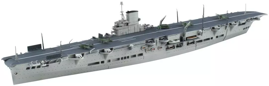 Пластиковая модель Aoshima Bunka Kyozaisha KanColle, серия № 38, авианосец Kanmusume Ark Royal, масштаб 1700, пластиковая модель
