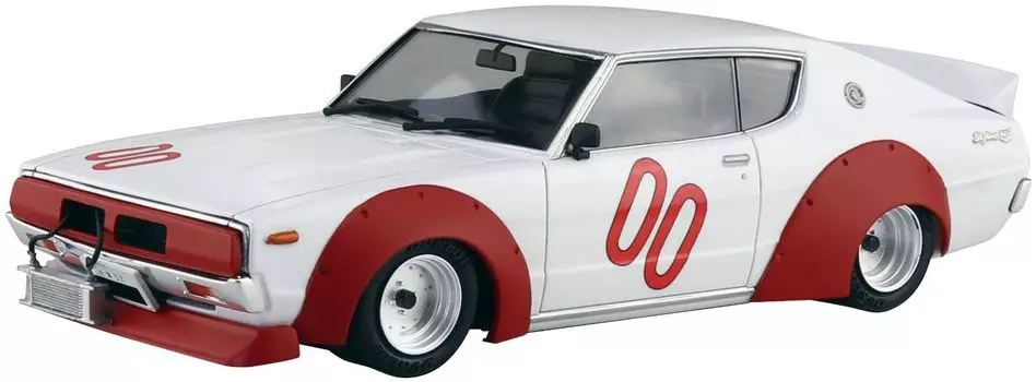 Пластиковая модель AOSHIMA Works Hawk Series Kenmeri 2DrHT Works 1/24 №7
