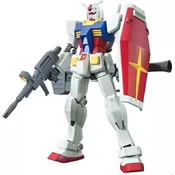 Пластиковая модель BANDAI SPIRITS HGUC 191 Mobile Suit Gundam Gundam RX-78-2 1/144 с цветовой кодировкой