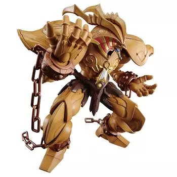 Пластиковая модель BANDAI SPIRITS Standard Amplified Duel Monsters Summoning God Exodia, фигурка-рост Yu-Gi-Oh! Цветовая кодировка
