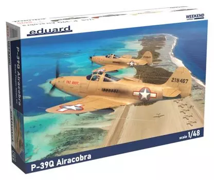 Пластиковая модель Bell Aircobra ВВС США EDU8470 1/48 P-39Q