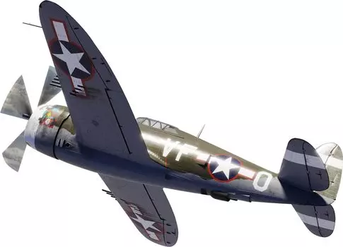 Пластиковая модель Dora Wings American Thunderbolt DWS48055 1/48 P-47C-2