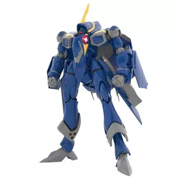 Пластиковая модель HG Macross Plus YF-21 в масштабе 1/100 с цветовой кодировкой синий