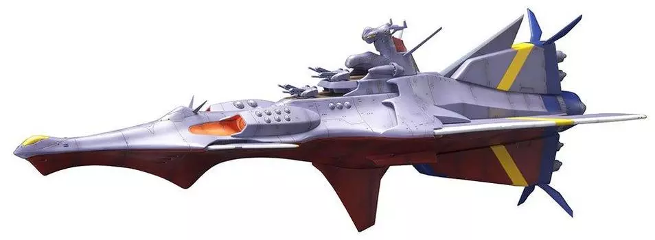 Пластиковая модель Kotobukiya Nadia of the Secret Sea в масштабе N-Nautilus 1/1000