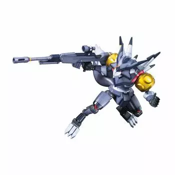 Пластиковая модель LBX Danball Senki Hunter в масштабе 1/1 с цветовой кодировкой