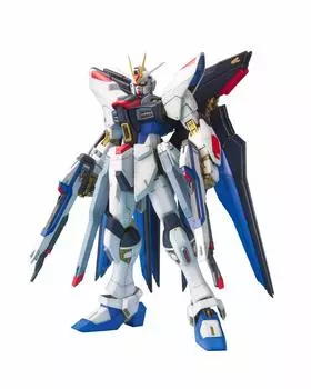 Пластиковая модель MG Mobile Suit Gundam SEED DESTINY Strike Freedom Gundam 166697 1/100 с цветовой кодировкой красный