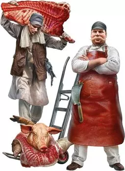 Пластиковая модель Miniart Butcher 2 MA38073 1/35