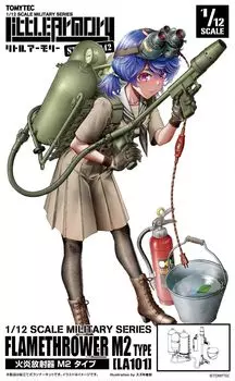 Пластиковая модель огнемета Little Armory LA101 M2 Type