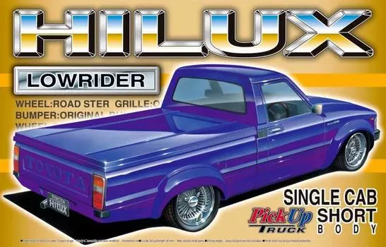 Пластиковая модель пикапа Aoshima Bunka Kyozaisha серии Toyota Hilux 1/24 №3