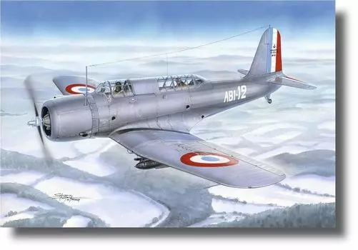 Пластиковая модель самолета Vindicator Azure From France AZUA113 1/72 V-156F