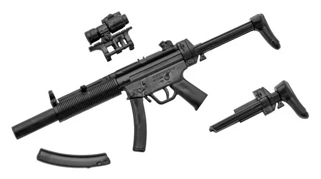 Пластиковая модель типа Little Armory LA026 MP5SD6