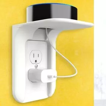 Пластиковая стойка для USB-подставки для гостиной, полка для зарядки телефона, держатель для переключателя, стойка для хранения в барной комнате