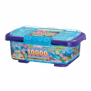 Пластиковые бусины EPOCH Aqua Beads, контейнер для бусин, полный набор морских существ с бусинами в форме звезд 10 000