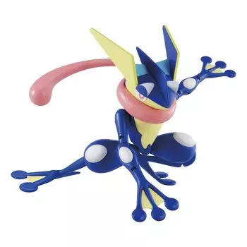 Пластиковые модели Pokemon BANDAI SPIRITS, коллекция 47, серия Select Gekkouga, пластиковая модель с цветовой кодировкой синий