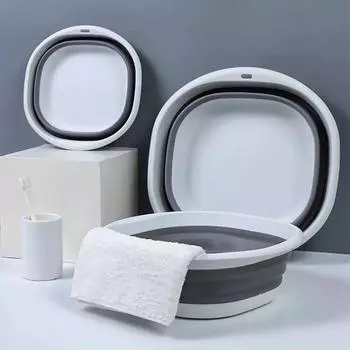 Пластиковые складные раковины, портативные умывальники, складная ванна для стирки, ванна для взрослых и детей, раковина для ванной комнаты, кухонные аксессуары, умывальник