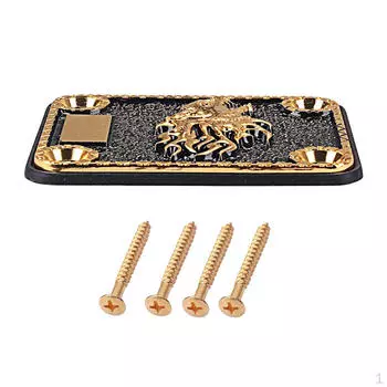 Пластина для грифа электрогитары из цинкового сплава для Strat Telecaster Tele Аксессуар