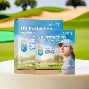 Пластырь для гольфа Airdot UV Protection 1 комплект (5 порций), 1 контейнер, 17,5 г
