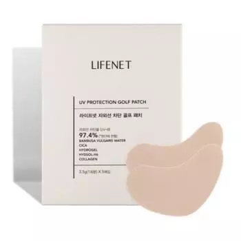 Пластырь для гольфа Lifenet UV protection 2 пластыря x 5 шт., 17,5 г, 5 шт.
