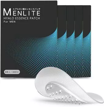 Пластырь для MENLITE Needle Patch Hyaluronic Acid Patch Eye Care Micro Needle Under Eyes for Men Under Eye Dryness Skin Care HYALO MICRO PATCH 4