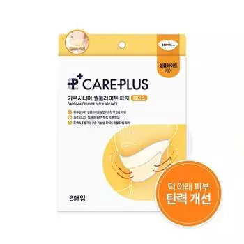 Пластырь от целлюлита Care Plus Garcinia для лица, 6 листов, 1 упаковка