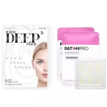 Пластырь Pro White Deep Patch, 12 шт., 1 шт.