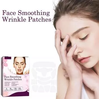 Пластыри для лица и лба от морщин Ageverse Face Patches Non Wrinkle Gel Pad Set Desire Neck Eye Face Pad Removal Patch