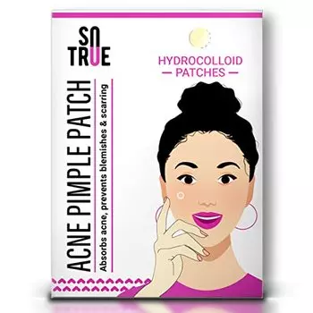 Пластыри от прыщей Sotrue Acne для лица | Для активной поверхностной угревой сыпи | Гидроколлоидные водостойкие пластыри | Поглощают прыщи за ночь (36 патчей) 36 Patches
