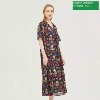 Платье Benetton Benetton Noah Baopb1431 Bk blacks/42