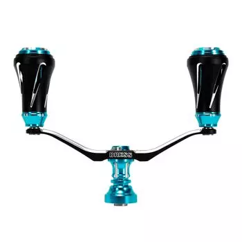 [ПЛАТЬЕ] Индивидуальная ручка W Vertex EVO Spinning для DAIWA 100 мм бирюзового цвета рыболовная катушка Daiwa Индивидуальная легкая и прочная для левого и правого использования