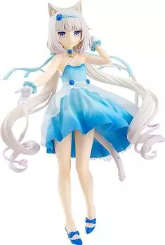Платье коктейльное POP UP PARADE Nekopara Vanilla Ver. Готовая фигурка, окрашенная в пластик, без масштаба.
